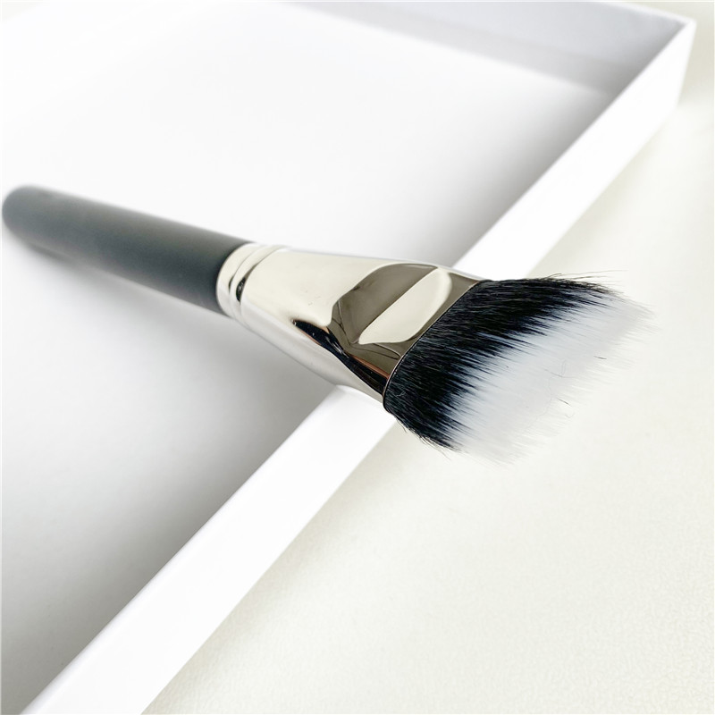 MAKEUP BRUSH 164 DUO FIBRE CURVED SCULPTING - Professional Dual-Fiber Contouring Highlighting Beauty Cosmetics Brush Tool z250527L8UU