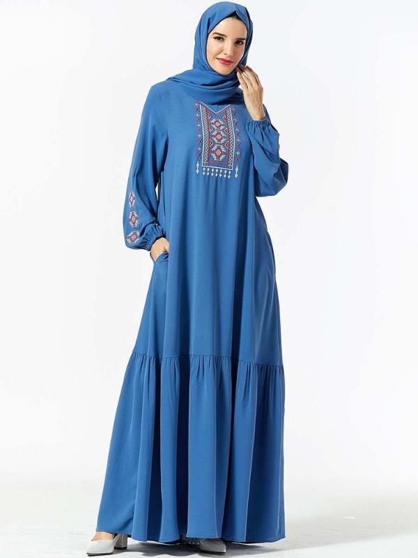 Muslim Fashion Abaya Petite Fille Dress Women Islamic Dresses Dubai Caftan Arabe Moroccan Style Islamische Kleidung (No Scarf
Muslim Fashion Abaya Petite Fille Dress Women Islamic Dresses Dubai Caftan Arabe Moroccan Style Islamische Kleidung (No Scarf