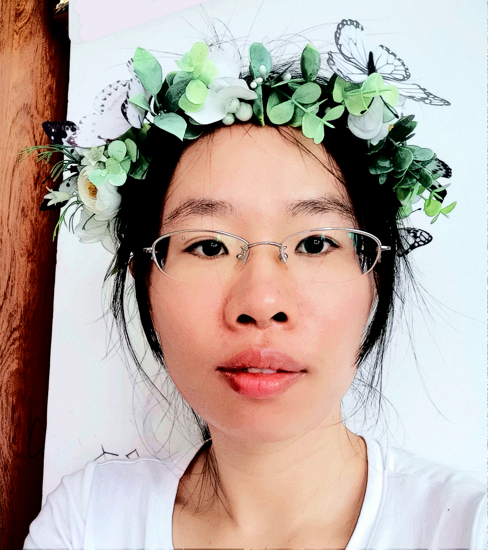 White butterflies and flowers crown green grass wedding hair accessories wedding accessories bridal headband headpiece for women or ladies