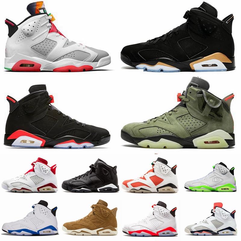 Travis Scotts Hare DMP 6 Mens Basketball Shoes Reflective 6s Tinker Black Infrared Carmine Oregon Mens jumpman Trainers Sports Sneakers, Marron
Travis Scotts Hare DMP 6 Mens Basketball Shoes Reflective 6s Tinker Black Infrared Carmine Oregon Mens jumpman Trainers Sports Sneakers, Marron