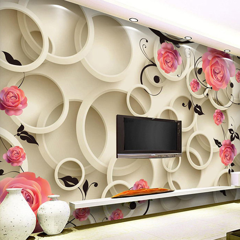 Drop Shipping Custom Wall Mural Wallpaper Flower Modern 3D Stereoscopic Rose TV Background Photo Wallpaper Mural De Parede 3D, As pic
Drop Shipping Custom Wall Mural Wallpaper Flower Modern 3D Stereoscopic Rose TV Background Photo Wallpaper Mural De Parede 3D, As pic