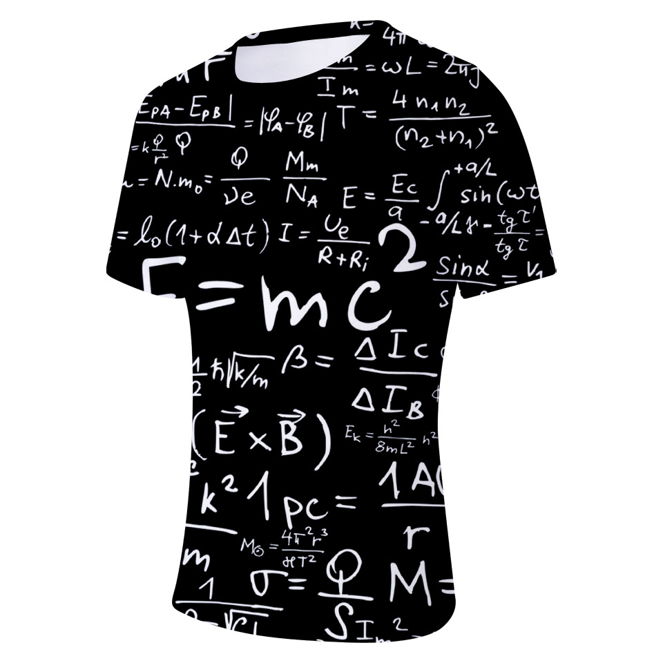 E-BAIHUI 2021 E=mc2 Summer 3D T-shirt Women Fashion Lovely Anime Men Short Sleeve Print Casual T-shirt, Black
E-BAIHUI 2021 E=mc2 Summer 3D T-shirt Women Fashion Lovely Anime Men Short Sleeve Print Casual T-shirt, Black
