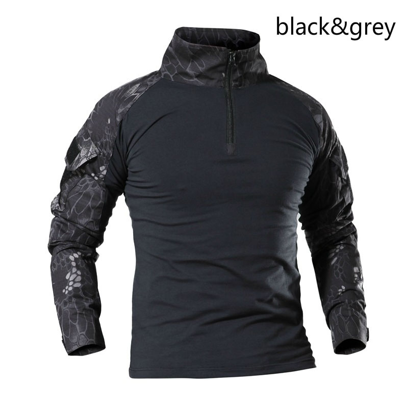Outdoor Autumn Winter Men Hiking T-shirts Camouflage Tactical Combat Multicolor T-Shirts Hiking Warm Windproof, Clmw
Outdoor Autumn Winter Men Hiking T-shirts Camouflage Tactical Combat Multicolor T-Shirts Hiking Warm Windproof, Clmw