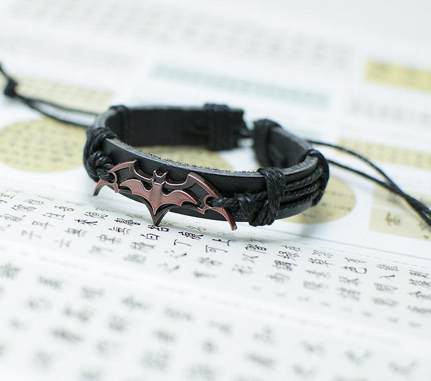 Bat Bracelet Signs Strand Multilayer Bracelets for Women Fashion Men chic Jewelry Casual Personality Vintage Punk Leather Bracelet
Bat Bracelet Signs Strand Multilayer Bracelets for Women Fashion Men chic Jewelry Casual Personality Vintage Punk Leather Bracelet