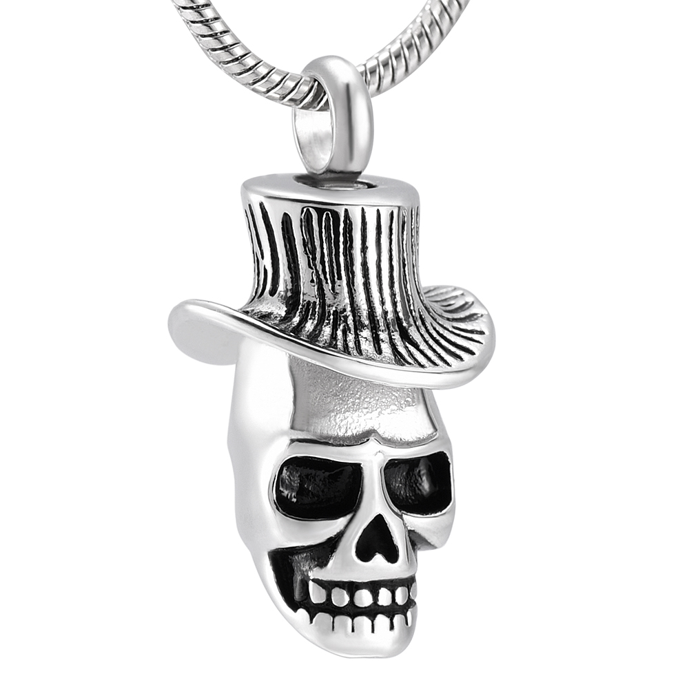 Punk Skeleton Stainless Steel Cool Men Cremation Necklace Memorial Ashes Holder Funeral Urn Pendant Keepsake Jewelry
Punk Skeleton Stainless Steel Cool Men Cremation Necklace Memorial Ashes Holder Funeral Urn Pendant Keepsake Jewelry