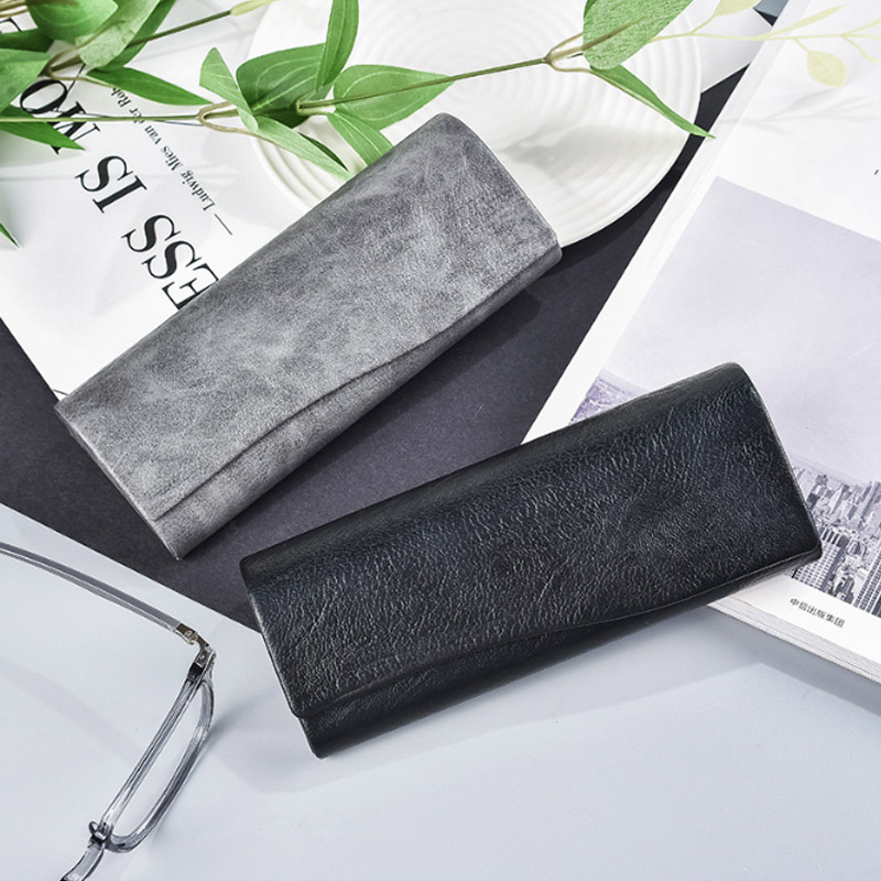 2019 Business Fashion Leather Glasses Case men Sunglasses case Black Reading Glasses women Eyeglasses storage box
2019 Business Fashion Leather Glasses Case men Sunglasses case Black Reading Glasses women Eyeglasses storage box