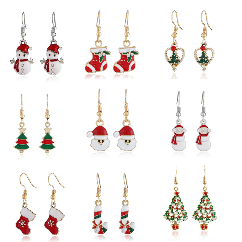 Christmas Santa Claus Earring Pendant Christmas Decoration for Home Happy New Year Xmas Gift Ornaments Navidad
Christmas Santa Claus Earring Pendant Christmas Decoration for Home Happy New Year Xmas Gift Ornaments Navidad