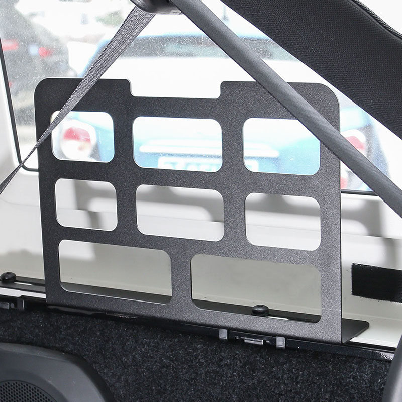 Iron Shelf Black Trunk Storage Rack Decoration Cover For Jeep Wrangler JL 2018+ Auto Interior Accessories