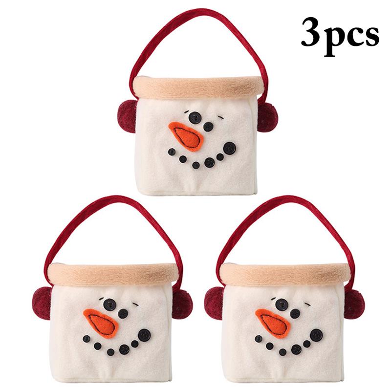 3PCS Candy Bags Cute Funny Christmas Candy Tote Bags Decor Multipurpose Xmas Gift Bag Party Favor Bag Gifts For Children
3PCS Candy Bags Cute Funny Christmas Candy Tote Bags Decor Multipurpose Xmas Gift Bag Party Favor Bag Gifts For Children