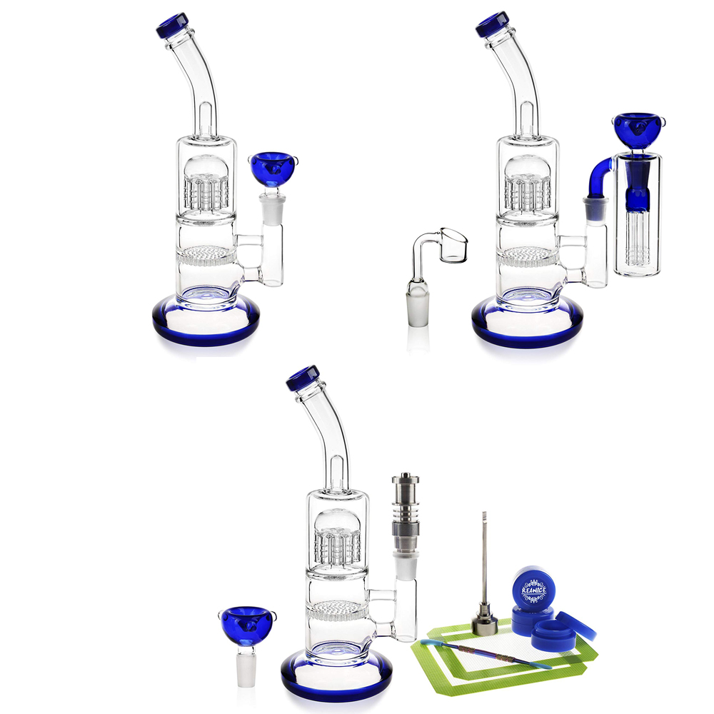 REANICE 14.5 Height:25cm Recycler blue bongs glass water pipes dab handmade Bent neck bong water cheap pipes Honeycomb bubbler
REANICE 14.5 Height:25cm Recycler blue bongs glass water pipes dab handmade Bent neck bong water cheap pipes Honeycomb bubbler