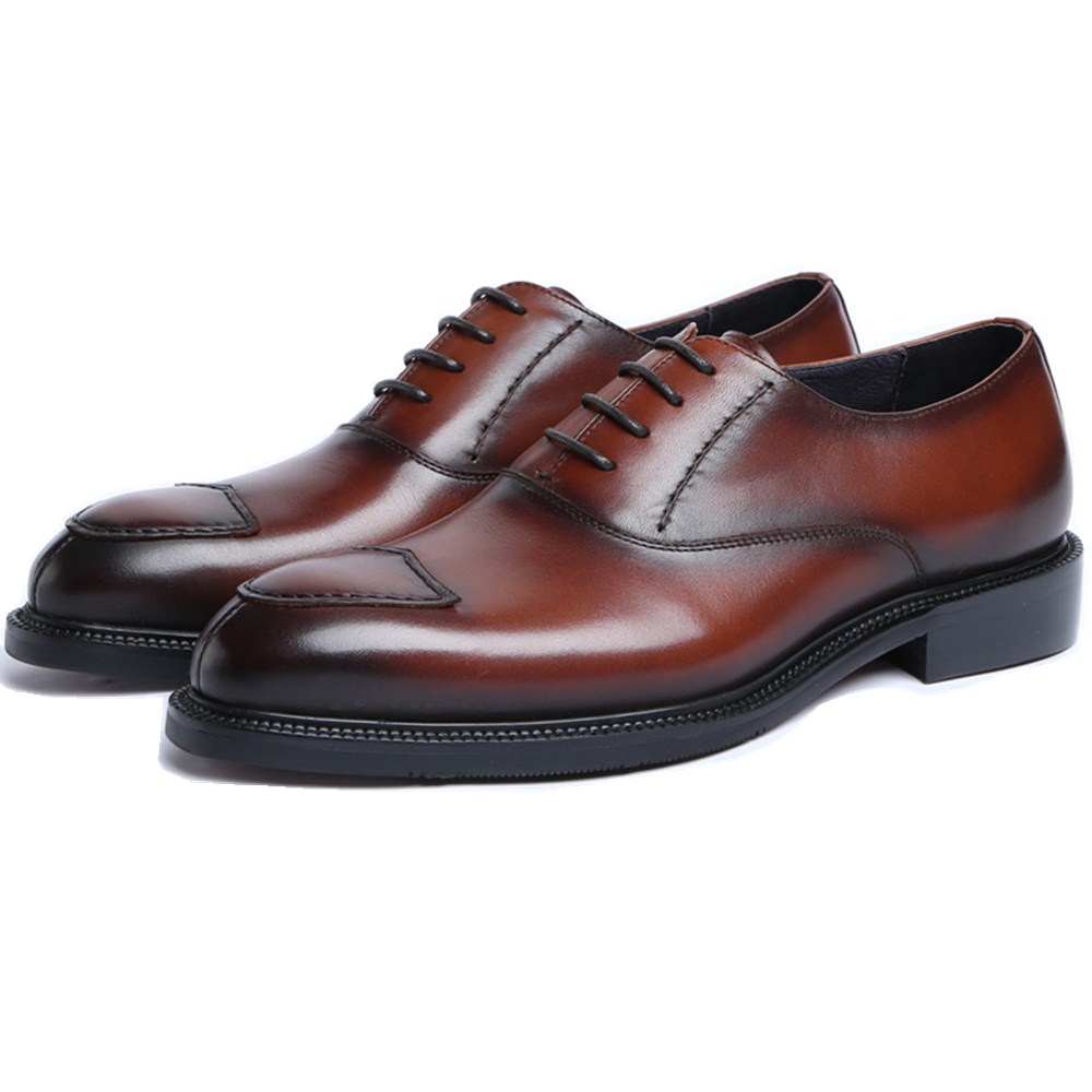 fashion social shoes men business dress shoes genuine leather oxfords prom shoes man wedding, Black
fashion social shoes men business dress shoes genuine leather oxfords prom shoes man wedding, Black