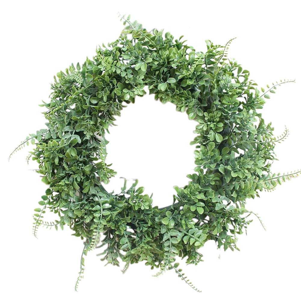 IdealHouse 15.7Inches (40CM)Simulate Green Fern Leaf Wreath for Front Door Wall Window Party Decor
IdealHouse 15.7Inches (40CM)Simulate Green Fern Leaf Wreath for Front Door Wall Window Party Decor