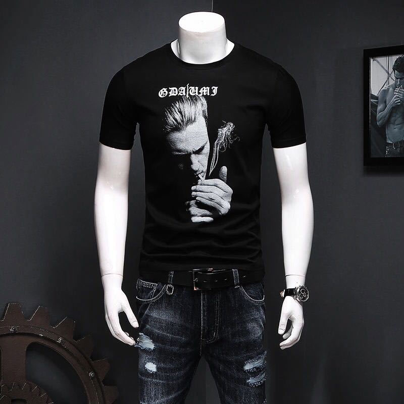 20SS Fashion Men's T-Shirts Casual Mens Breathable Slim Shirts New Style Men Letter Print Crew Neck T Shirt Asian Size -5XL, White-1
20SS Fashion Men's T-Shirts Casual Mens Breathable Slim Shirts New Style Men Letter Print Crew Neck T Shirt Asian Size -5XL, White-1