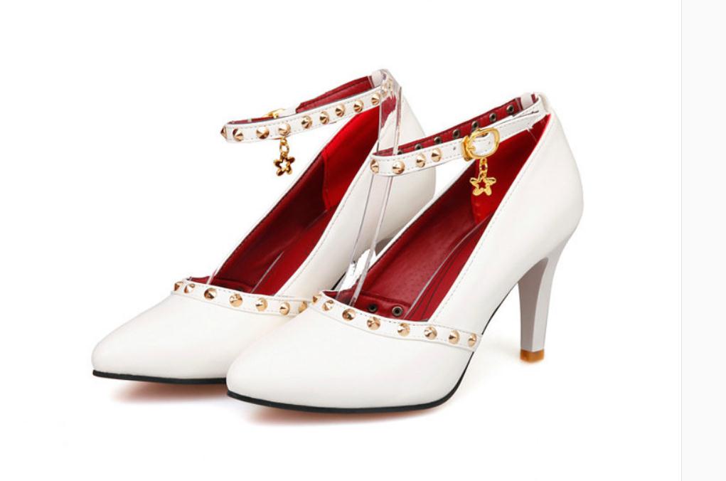 2020 Spring and Autumn with New style fashion High heel fine heel pointed end Women's shoes@MQWBH371, Black
2020 Spring and Autumn with New style fashion High heel fine heel pointed end Women's shoes@MQWBH371, Black