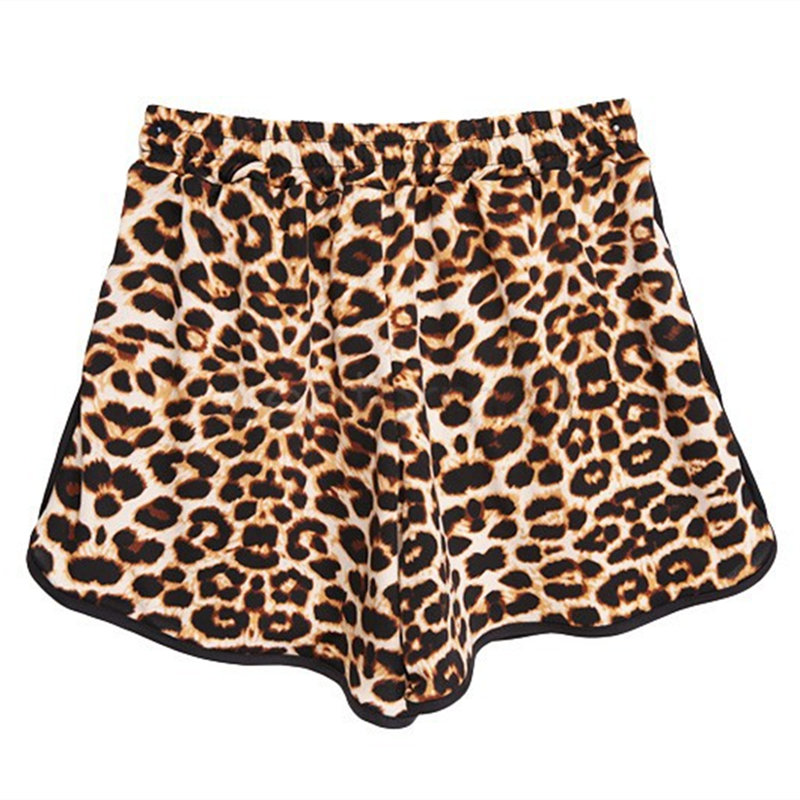 Womens Short Pants Womens stylist Casual Short Popular Beach Pants Leopard Print Shorts Fashion Leopard Print Beach Shorts