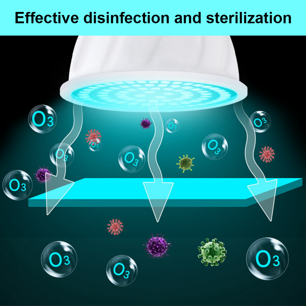 

AC 110V/220V LED UVC Germicidal Bulb, E27 E14 MR16 GU10 B22 UV Desinfection Lamp, LED Sterilizer Lamp, UV Germicidal Sanitizer Light Bulb