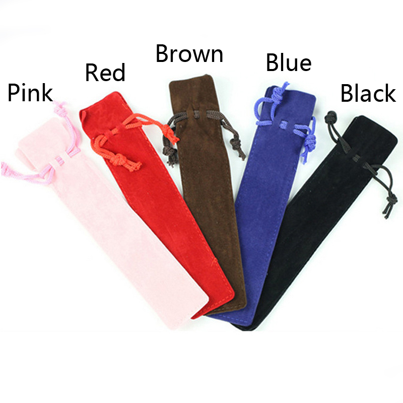 Velvet Pen Pouch Holder Single Pencil Bag Solid Color Drawstring Pen Case Gift Bag School Office Home Storage Supplies Stationery BH2525 CY
Velvet Pen Pouch Holder Single Pencil Bag Solid Color Drawstring Pen Case Gift Bag School Office Home Storage Supplies Stationery BH2525 CY