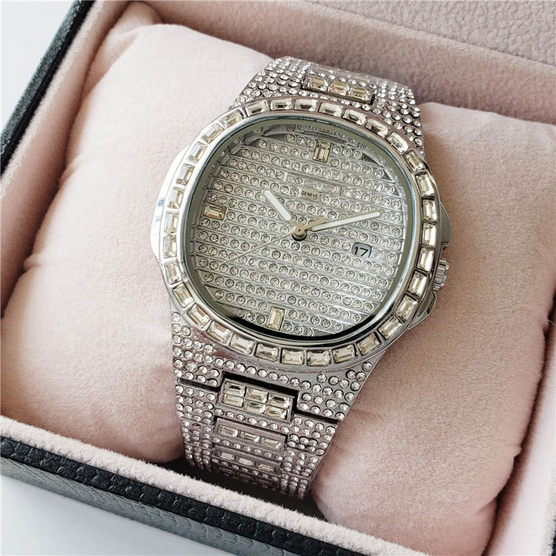 Good quality Fashion Brand Watches Men's Full crystal Pate Style Stainless steel band Calendar Date Quartz wrist Watch PP04, Gold
Good quality Fashion Brand Watches Men's Full crystal Pate Style Stainless steel band Calendar Date Quartz wrist Watch PP04, Gold