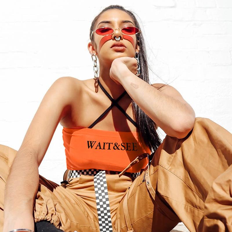 Womens Strapless Bustier Tanks Top sports letter Summer Elastic Bandeau Tube Bra Lingerie Wrap Tops Fashion Ladies Off Shoulder streetwear, Orange-3
Womens Strapless Bustier Tanks Top sports letter Summer Elastic Bandeau Tube Bra Lingerie Wrap Tops Fashion Ladies Off Shoulder streetwear, Orange-3