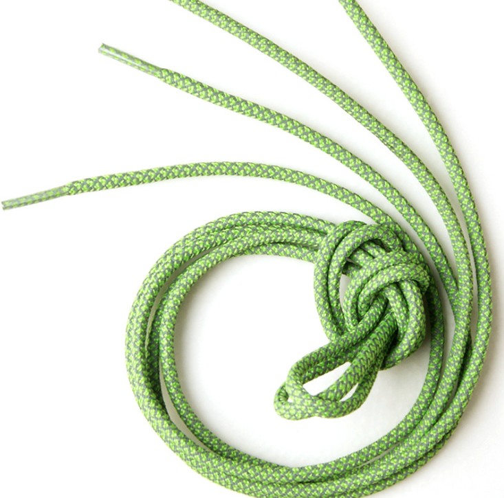 Round Reflective Shoe Laces Athletic Safety Sneakers Shoelaces Fashion Running Shoelace Sport Casual Shoes Lace Unisex Hot Sale 200mm