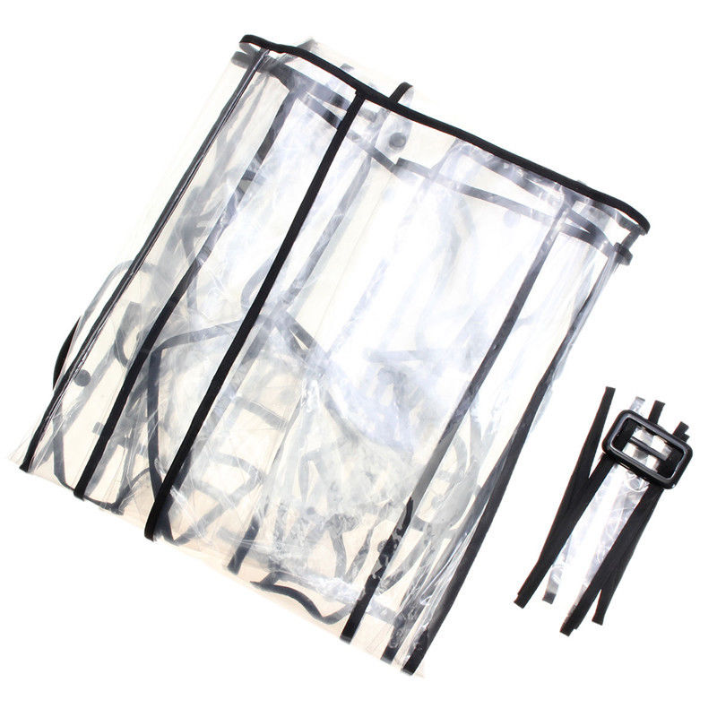 Jacket Raincoat Runway Black Women Girls Rain Coat EVA Ladies Windproof Clear Vinyl Hoodie