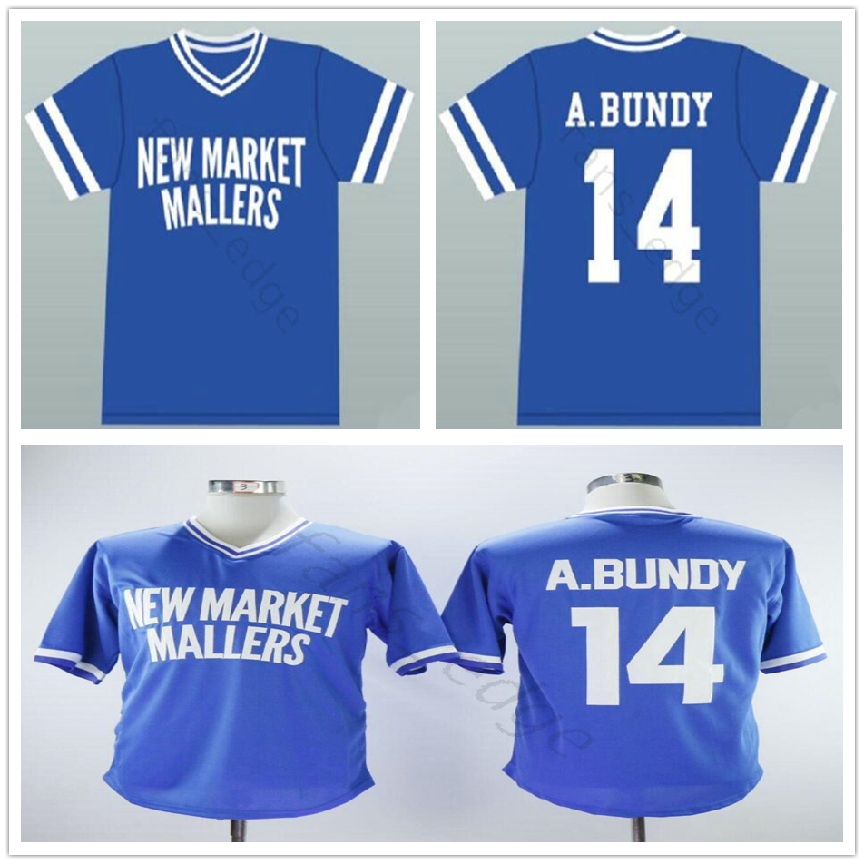 Cheap Mens New Market Mallers #14 Al Bundy Baseball Jerseys Blue Vintage Retro A.Bundy Stitched Baseball Jersey Shirt Size -3XL
Cheap Mens New Market Mallers #14 Al Bundy Baseball Jerseys Blue Vintage Retro A.Bundy Stitched Baseball Jersey Shirt Size -3XL