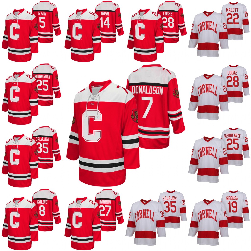Cornell Big Red NCAA College Hockey Jersey Cam Donaldson Matthew Galajda Brenden Locke Joe Nieuwendyk Michael Regush MacDonald Max Andreev, Red mens s-xxxl
Cornell Big Red NCAA College Hockey Jersey Cam Donaldson Matthew Galajda Brenden Locke Joe Nieuwendyk Michael Regush MacDonald Max Andreev, Red mens s-xxxl