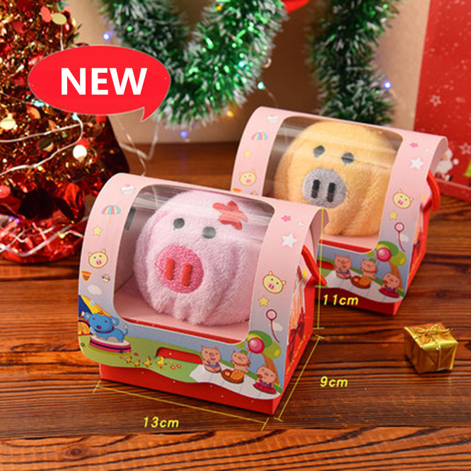 2PCS High-quality 30*30cm Cute Pig Shape Soft Towel Creative Face Hair Hand Towel Party Wedding Persent Birthday Christmas Gifts, Random
2PCS High-quality 30*30cm Cute Pig Shape Soft Towel Creative Face Hair Hand Towel Party Wedding Persent Birthday Christmas Gifts, Random