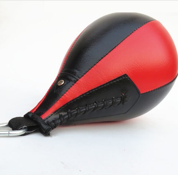 2019PU Boxing Training Punching Bag Fitness Muay Thai Double End Boxing Speed Ball Pear Inflatable Boxing Equipment Bodybuilding T200416
