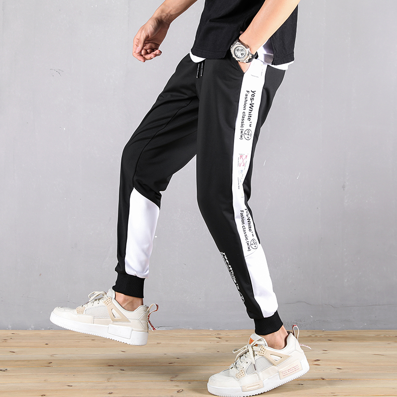 Men jogger pants 2020 new arrival spring and autumn Korean style letter male ankle-length pants student fashion hot sale n67, Black
Men jogger pants 2020 new arrival spring and autumn Korean style letter male ankle-length pants student fashion hot sale n67, Black