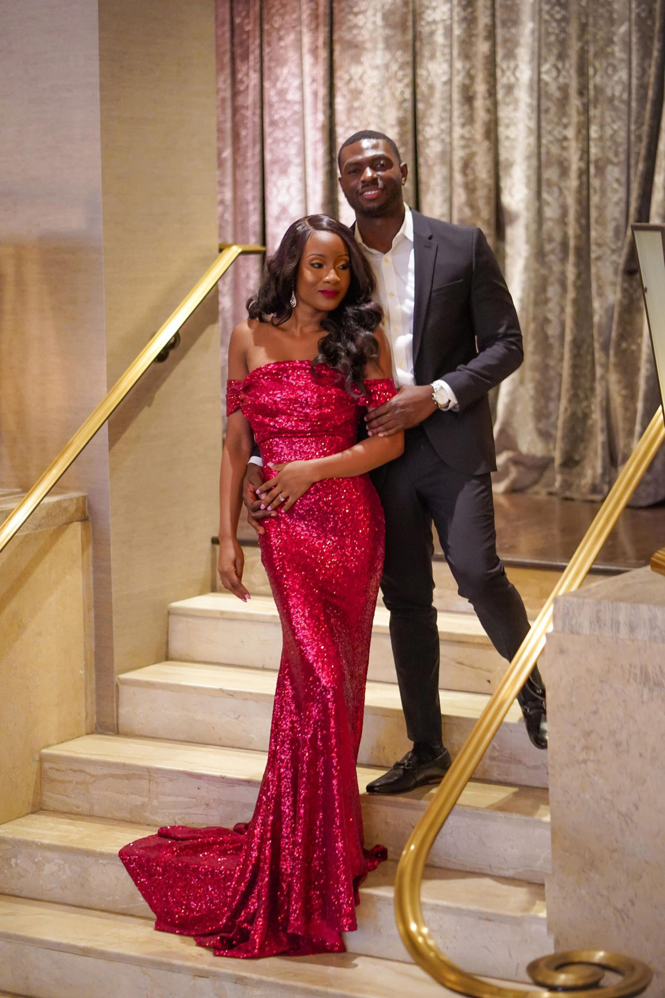 Sexy African Mermaid Prom Dresses Off Shoulder Sequined Formal Evening Gowns Backless Pageant Party Dress Cheap