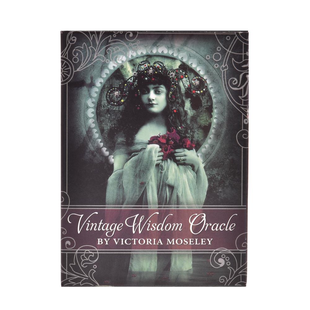 52Pcs Vintage Wisdom Oracle Tarot Cards E-Guidebook Cards Board Game Divination Fate for Women Party Family Playing Games
52Pcs Vintage Wisdom Oracle Tarot Cards E-Guidebook Cards Board Game Divination Fate for Women Party Family Playing Games