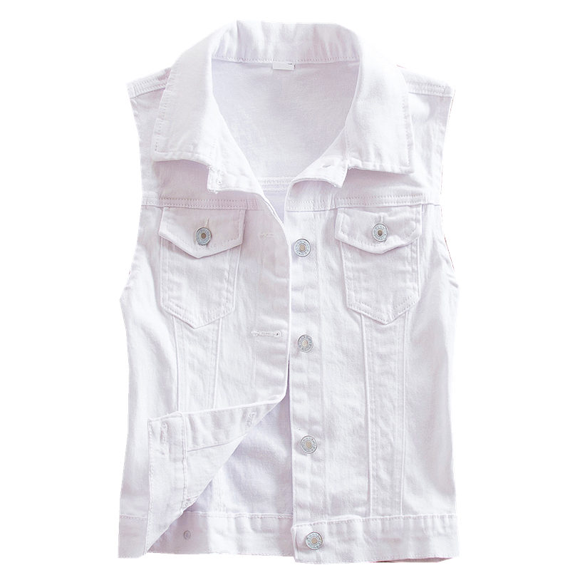 B2702 Spring and summer 2019 new Europe and America women' big size fashion sleeveless hole clip denim vest cheap wholesale
B2702 Spring and summer 2019 new Europe and America women' big size fashion sleeveless hole clip denim vest cheap wholesale