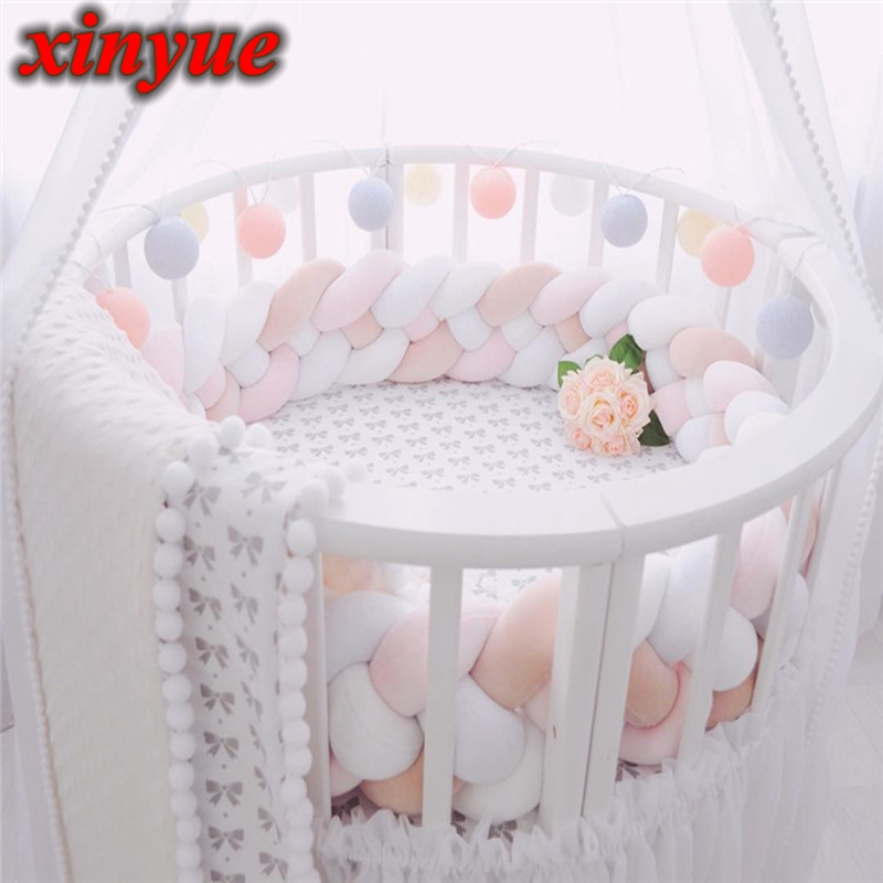 1.5M/150CM Cushion Bumpers in the Crib For Newborn Baby Room Protector Baby Bed Pillow Bumper Decor Cot Infant Things For
1.5M/150CM Cushion Bumpers in the Crib For Newborn Baby Room Protector Baby Bed Pillow Bumper Decor Cot Infant Things For