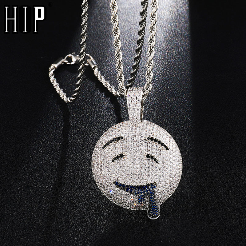 Hip Hop Copper Full Iced Out Bling CZ Zircon Drool Overflow Rapper Face Pendant & Necklace For Men Jewelry
Hip Hop Copper Full Iced Out Bling CZ Zircon Drool Overflow Rapper Face Pendant & Necklace For Men Jewelry