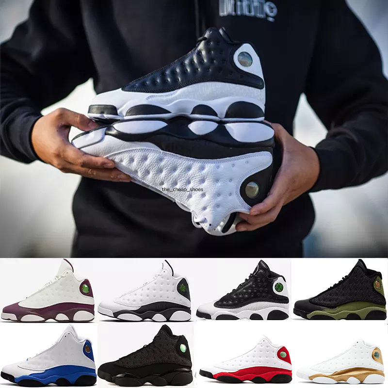 With box High Quality 13s Mens Women Basketball Shoes 13 Chicago GS Hyper Royal Black Cat Flints Bred Men Women jumpman Sneakers Sports
With box High Quality 13s Mens Women Basketball Shoes 13 Chicago GS Hyper Royal Black Cat Flints Bred Men Women jumpman Sneakers Sports
