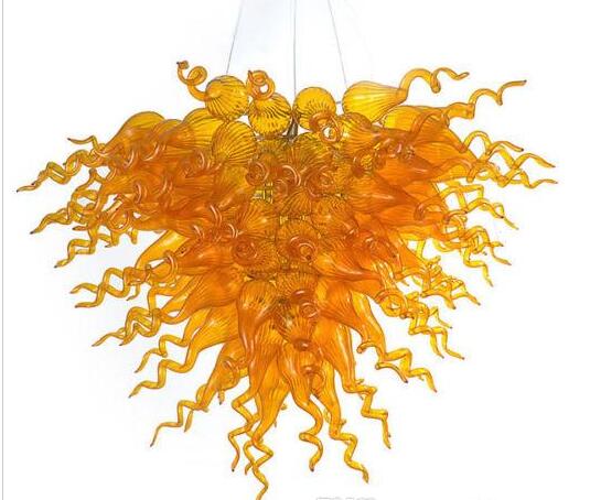 Lamp Beautiful Design Amber Glass LED Chandelier Art Decoration Pendant Lamps Energy Saving Light Source Modern Crystal Chandeliers
Lamp Beautiful Design Amber Glass LED Chandelier Art Decoration Pendant Lamps Energy Saving Light Source Modern Crystal Chandeliers