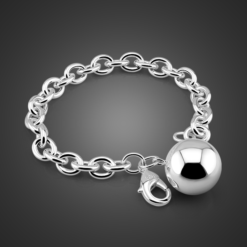 Lady 925 sterling silver bracelet,The bell pendant design,Ms popular silver jewelry,length 20cm chain,Solid bracelet girl
Lady 925 sterling silver bracelet,The bell pendant design,Ms popular silver jewelry,length 20cm chain,Solid bracelet girl