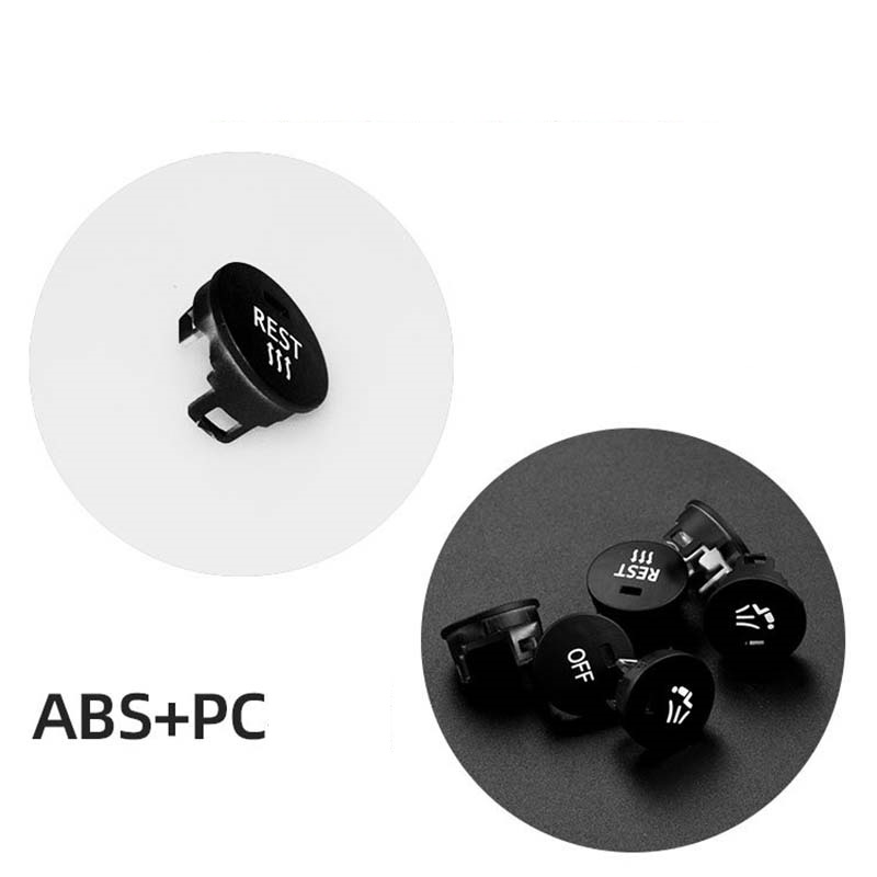 Auto Car A/C Heater Climate Control Switch Air Condition Left Knob Cover for BMW 5 Series E60 2001-2010