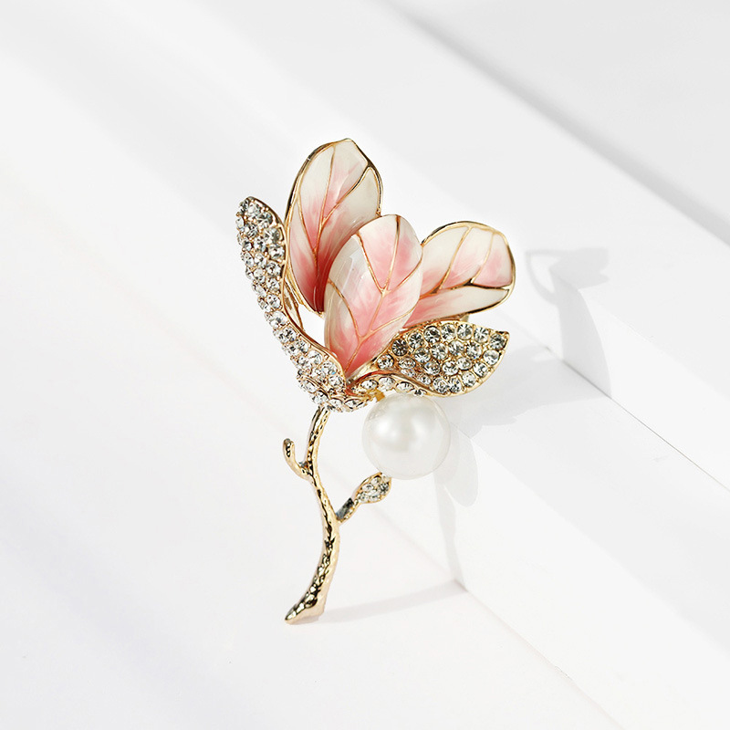 Simple Fashion Tulip Flower Enamel Brooch Delicate Elegant Metal Crystal Brooch Button Female Apparel Free Postal Delivery
Simple Fashion Tulip Flower Enamel Brooch Delicate Elegant Metal Crystal Brooch Button Female Apparel Free Postal Delivery