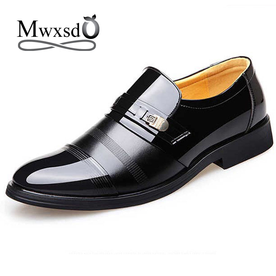 Mwxsd 2019 men formal leather shoes mens Dress office shoes male business Pointed Toe wedding Patent Leather Oxford, Black
Mwxsd 2019 men formal leather shoes mens Dress office shoes male business Pointed Toe wedding Patent Leather Oxford, Black