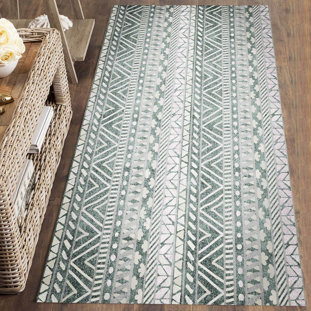 Else Gray White Bohemian Ethnic Morrocan Retro 3d Print Non Slip Microfiber Washable Runner Mats Floor Mat Rugs Hallway Carpets, As pic
Else Gray White Bohemian Ethnic Morrocan Retro 3d Print Non Slip Microfiber Washable Runner Mats Floor Mat Rugs Hallway Carpets, As pic