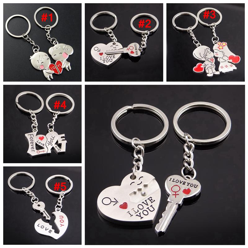 Metal creative lover keychain I LOVE YOU Heart Key Ring Romantic car Valentine's Day gift Couple I Love You key chain LJJA3713
Metal creative lover keychain I LOVE YOU Heart Key Ring Romantic car Valentine's Day gift Couple I Love You key chain LJJA3713
