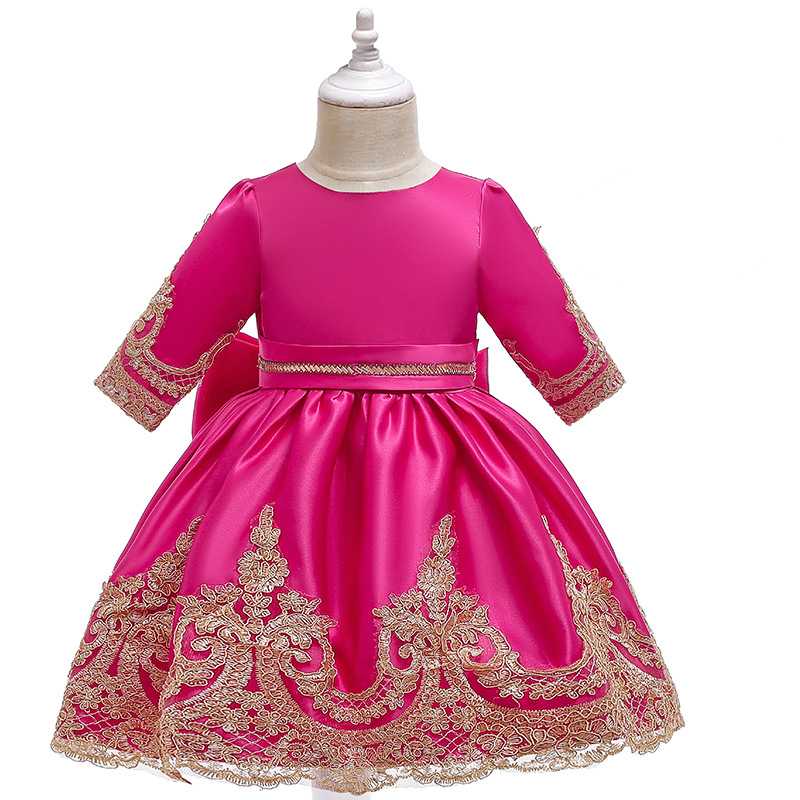 New Girl's Bowknot Lace Clothing Girls Wedding Princess Christmas Dress Girl Birthday Party Costume Kids Elegant Fluffy Dress, D0127-red
New Girl's Bowknot Lace Clothing Girls Wedding Princess Christmas Dress Girl Birthday Party Costume Kids Elegant Fluffy Dress, D0127-red