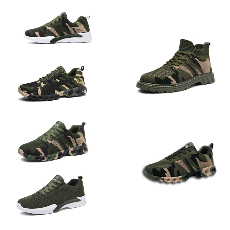 Wholesale 2020 No-Brand Designer Shoes Men Women Sports Shoes Camouflage Army Green Outdoor Trainer Siez 35-44 Style 17, Item #6
Wholesale 2020 No-Brand Designer Shoes Men Women Sports Shoes Camouflage Army Green Outdoor Trainer Siez 35-44 Style 17, Item #6