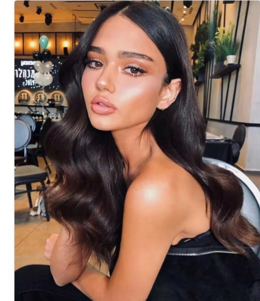 Body wave wrap around pony tail hairpiece with elastic.drawstring indian hair curly wavy ponytail hair extension 120g 14inch