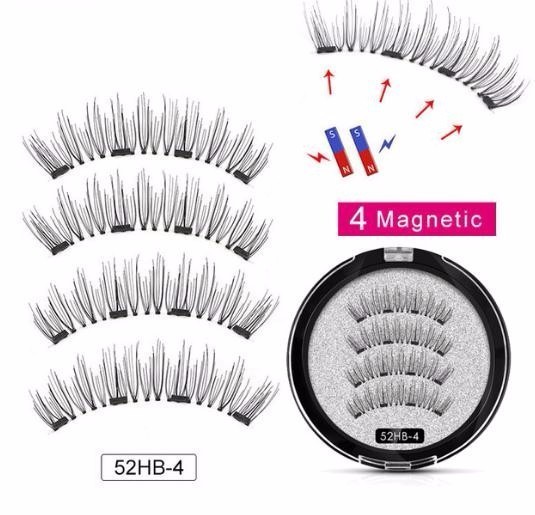 4 Magnetic Eyelashes Extension Natural False Eyelash On Magnets Reusable 3d Magnetic Fake Eye Lashes Makeup 52hb-4
4 Magnetic Eyelashes Extension Natural False Eyelash On Magnets Reusable 3d Magnetic Fake Eye Lashes Makeup 52hb-4