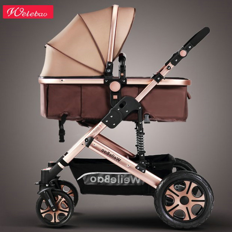 High landscape baby stroller can sit four wheel absorber folding two-way bb baby child stroller
High landscape baby stroller can sit four wheel absorber folding two-way bb baby child stroller