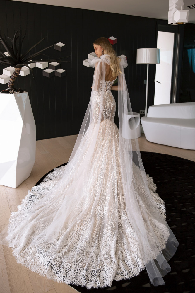 Sexy 2020 Mermaid Wedding Dresses With Wrap Lace Appliqued Sheer V Neck Bridal Gowns Country Garden Beach Plus Size Wedding Dress