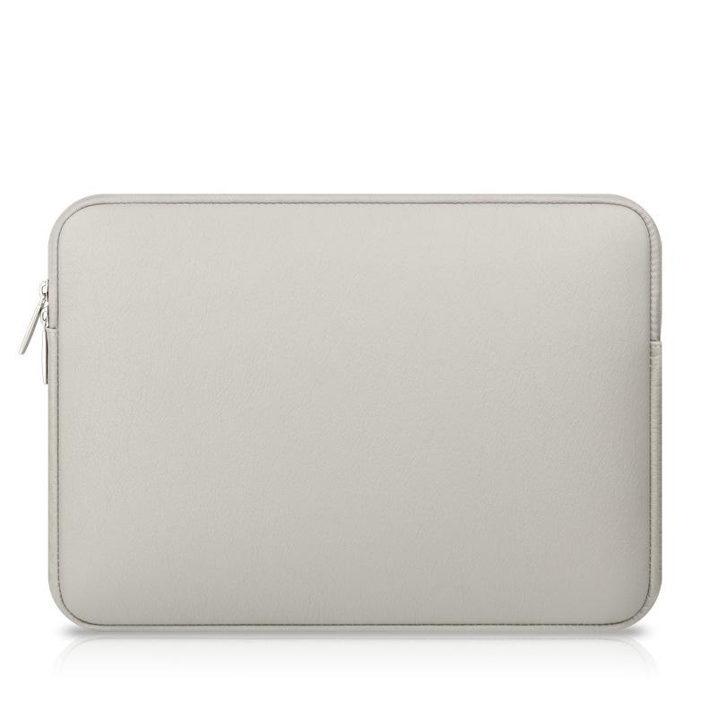 PU Leather Waterproof Laptop Sleeve Bag Protective Zipper Notebook Case Computer Cover for 11 13 15inch For Macbook Air Pro221a